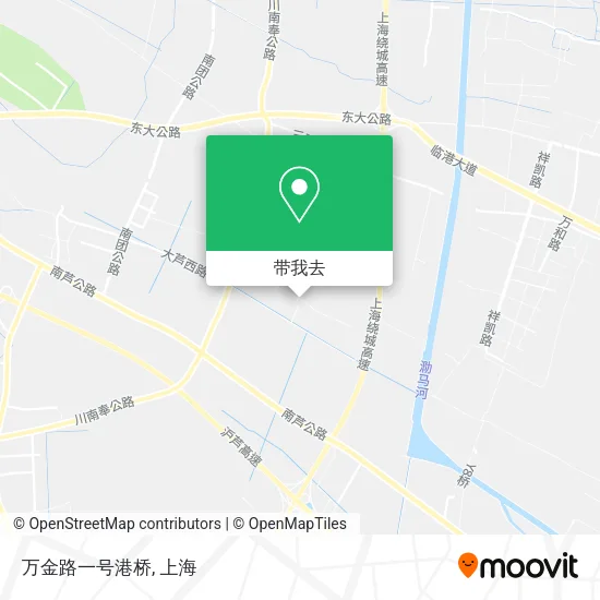 万金路一号港桥地图