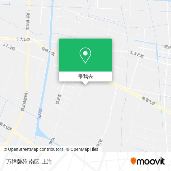 万祥馨苑-南区地图
