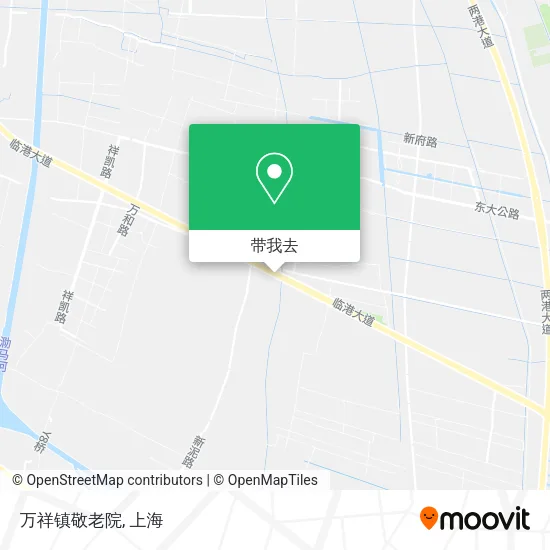 万祥镇敬老院地图