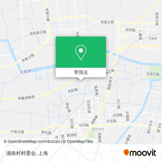 浦南村村委会地图