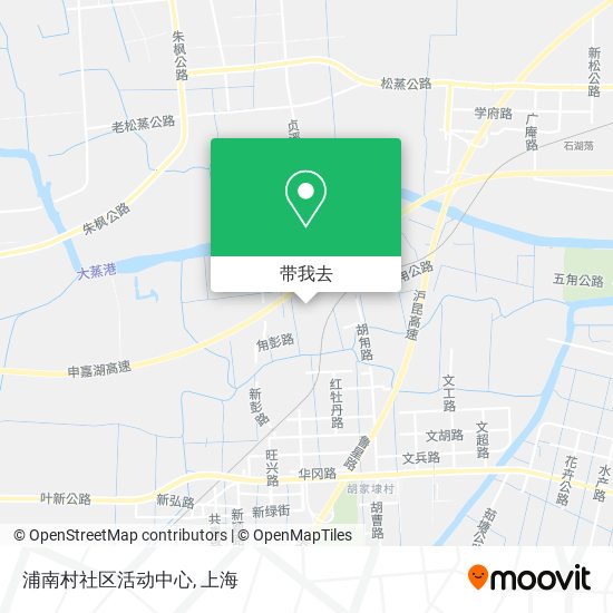 浦南村社区活动中心地图
