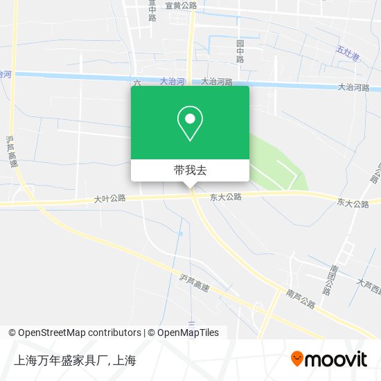 上海万年盛家具厂地图