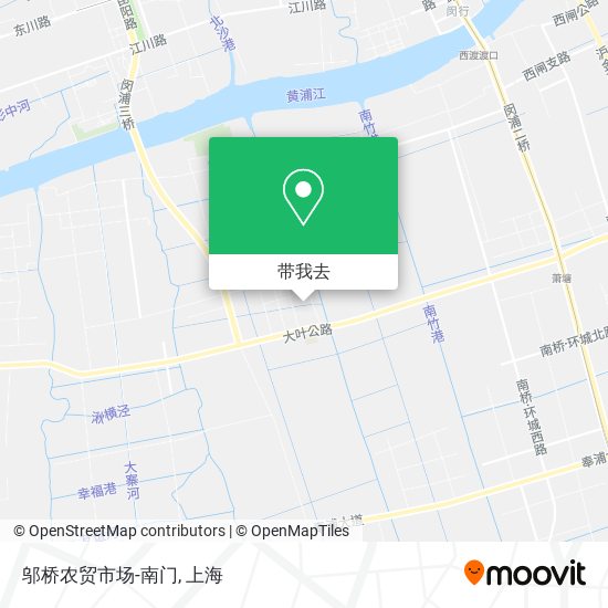 邬桥农贸市场-南门地图