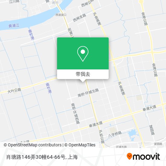 肖塘路146弄30幢64-66号地图
