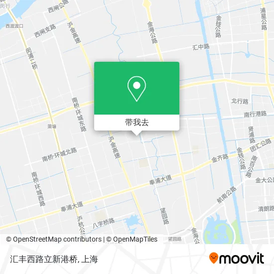 汇丰西路立新港桥地图