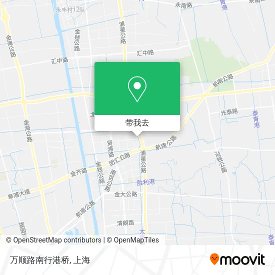 万顺路南行港桥地图