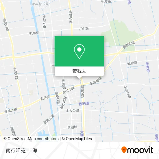 南行旺苑地图