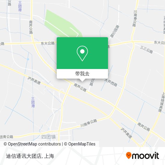 迪信通讯大团店地图