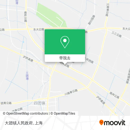 大团镇人民政府地图