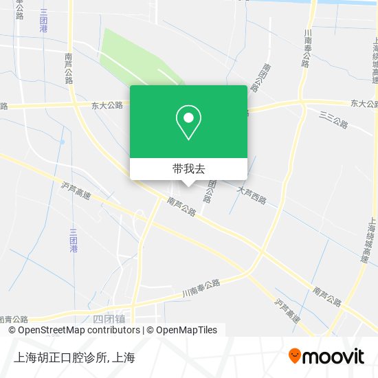 上海胡正口腔诊所地图