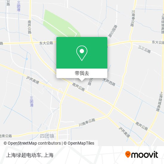 上海绿超电动车地图