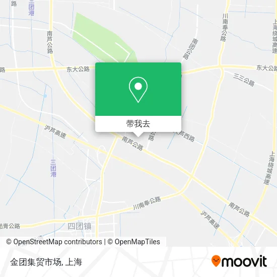 金团集贸市场地图