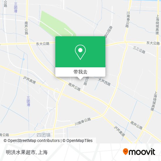 明洪水果超市地图