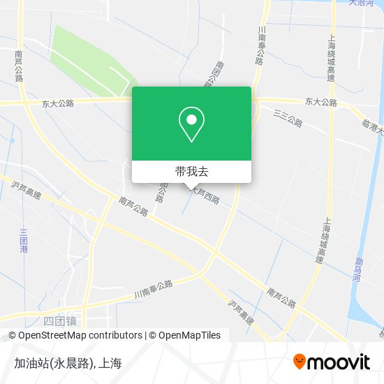 加油站(永晨路)地图