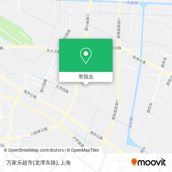 万家乐超市(龙潭东路)地图