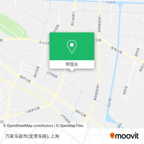 万家乐超市(龙潭东路)地图