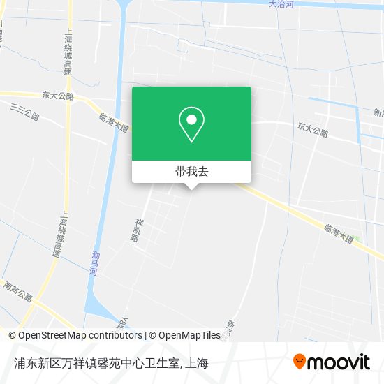 浦东新区万祥镇馨苑中心卫生室地图