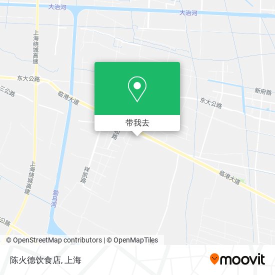 陈火德饮食店地图