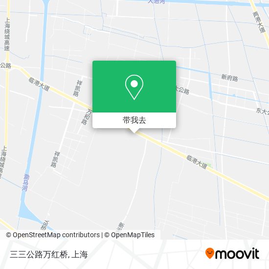 三三公路万红桥地图