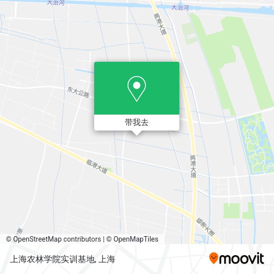 上海农林学院实训基地地图