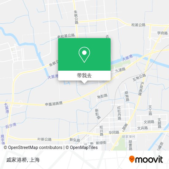 戚家港桥地图