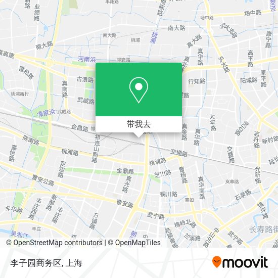 李子园商务区地图