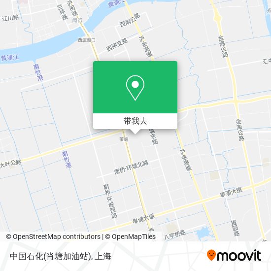 中国石化(肖塘加油站)地图