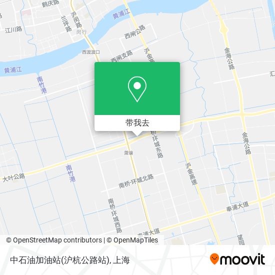 中石油加油站(沪杭公路站)地图