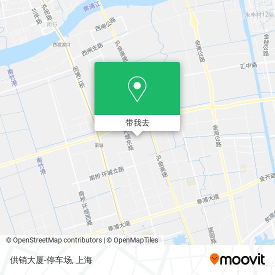 供销大厦-停车场地图