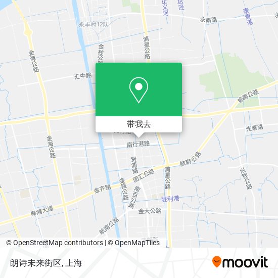 朗诗未来街区地图