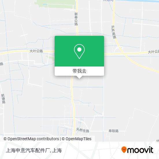 上海申意汽车配件厂地图