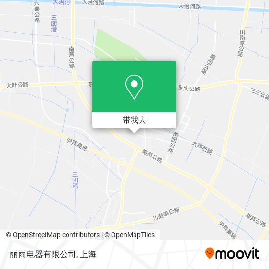 丽雨电器有限公司地图
