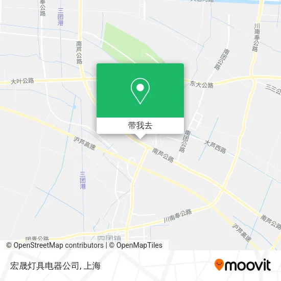 宏晟灯具电器公司地图