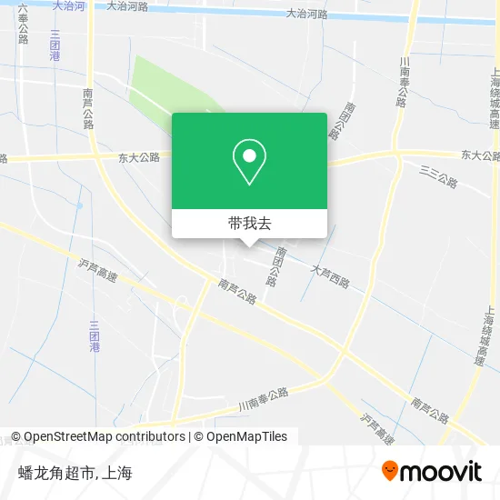 蟠龙角超市地图