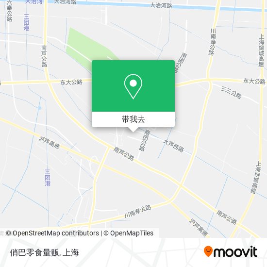 俏巴零食量贩地图