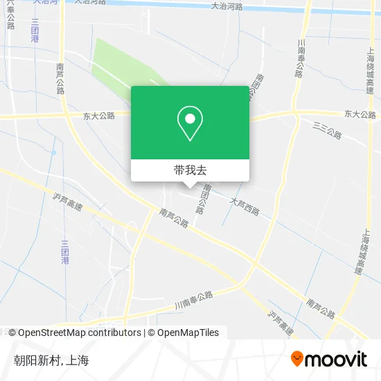 朝阳新村地图