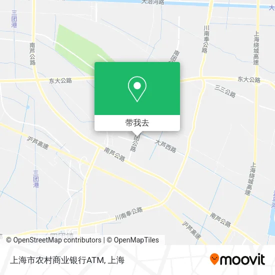 上海市农村商业银行ATM地图