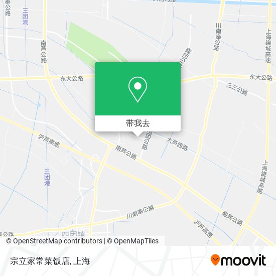 宗立家常菜饭店地图