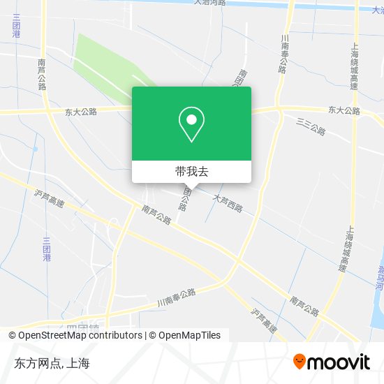 东方网点地图