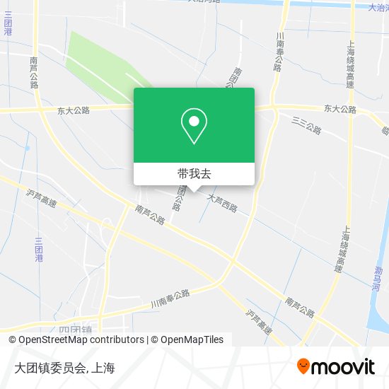 大团镇委员会地图