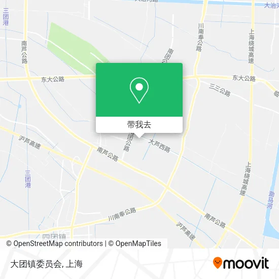 大团镇委员会地图
