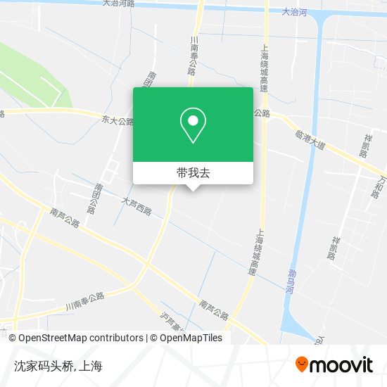 沈家码头桥地图