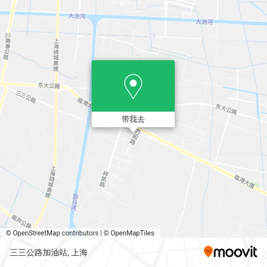 三三公路加油站地图