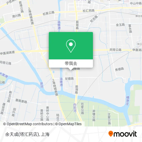 余天成(塔汇药店)地图