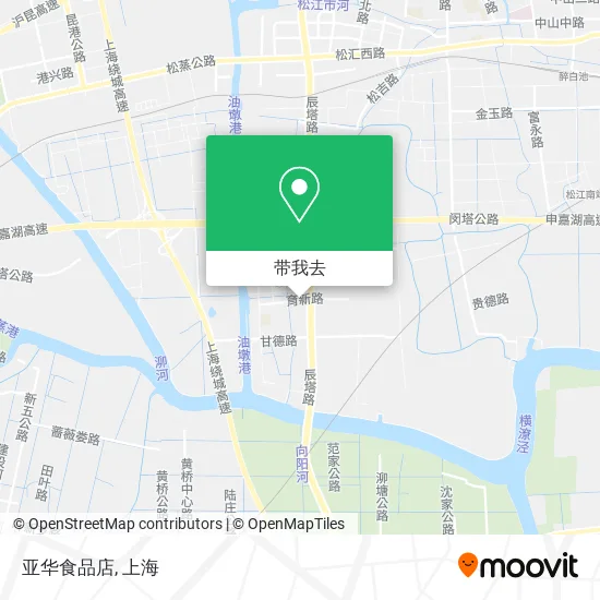 亚华食品店地图