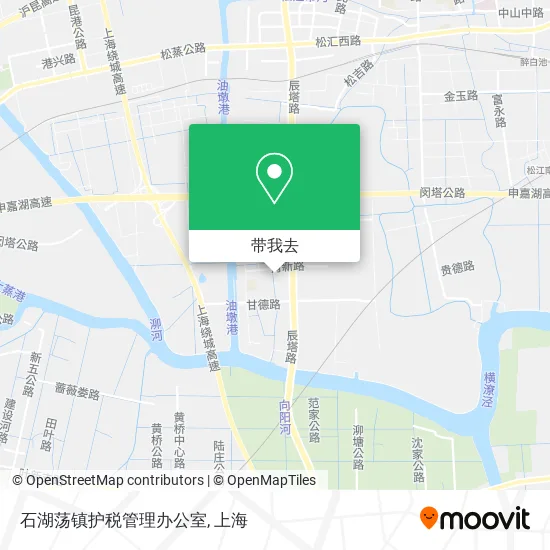 石湖荡镇护税管理办公室地图