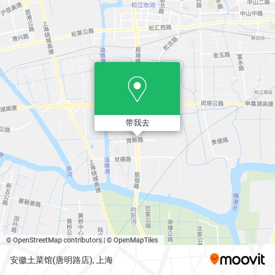 安徽土菜馆(唐明路店)地图