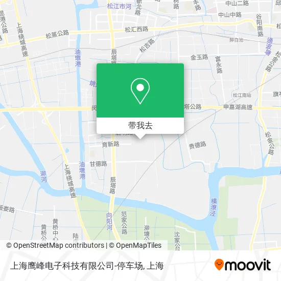 上海鹰峰电子科技有限公司-停车场地图