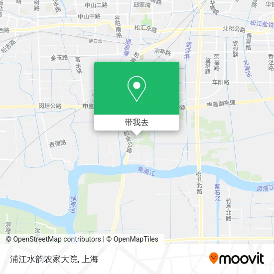 浦江水韵农家大院地图