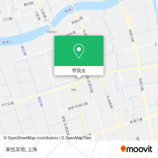家悦宾馆地图